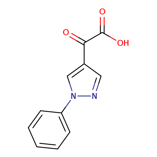 2-Oxo-2-(1-phenyl-1h-pyrazol-4-yl)acetic acid