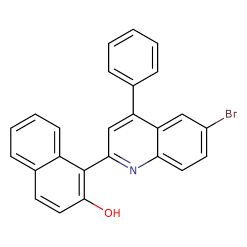 1-(6-bromo-4-phenylquinolin-2-yl)naphthalen-2-ol