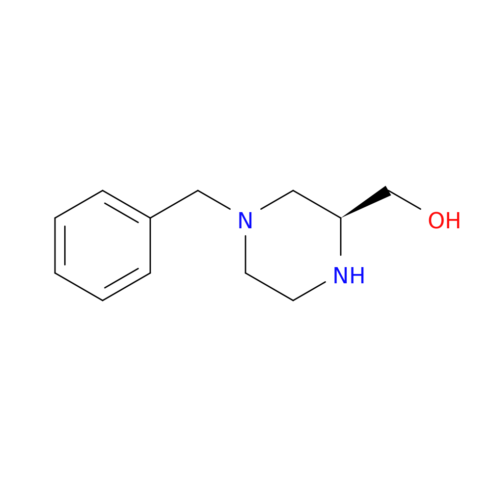 (S)-4-Benzyl-2-hydroxymethylpiperazine