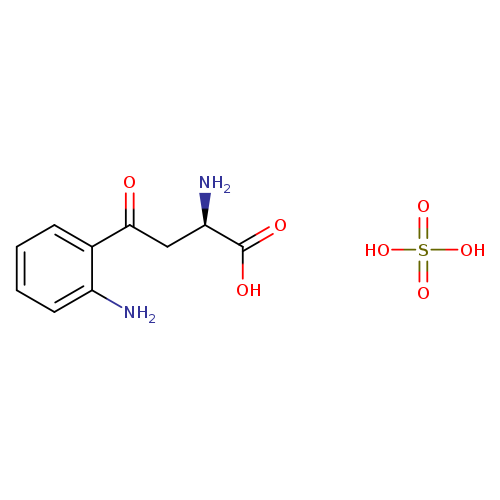 (R)-2-Amino-4-(2-aminophenyl)-4-oxobutanoic acid sulfuric acid (1:x)