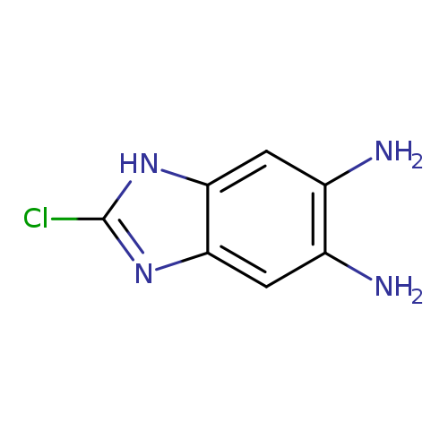 1H-Benzimidazole-5,6-diamine,2-chloro-(9CI)