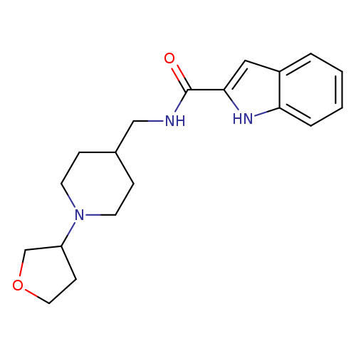 N-{[1-(oxolan-3-yl)piperidin-4-yl]methyl}-1H-indole-2-carboxamide