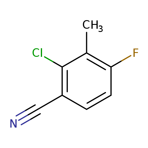 2-Chloro-4-fluoro-3-methylbenzonitrile