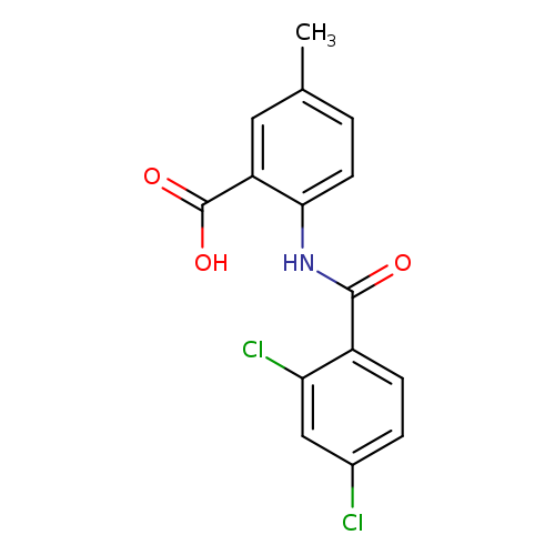 2-(2,4-dichlorobenzamido)-5-methylbenzoic acid