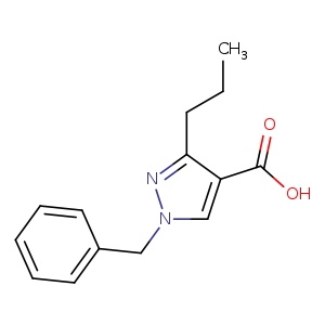 1-benzyl-3-propyl-1H-pyrazole-4-carboxylic acid