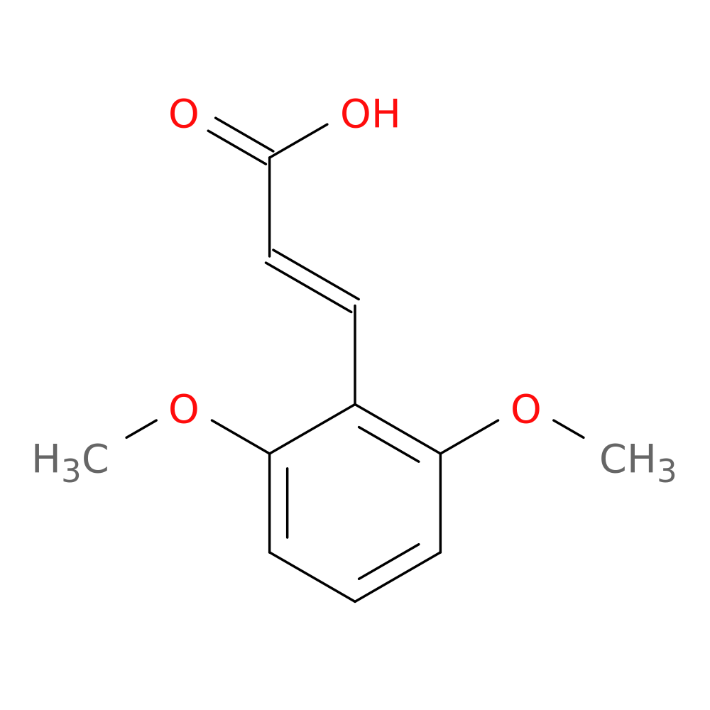 (E)-3-(2,6-Dimethoxyphenyl)acrylic acid