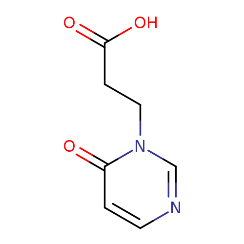 3-(6-oxo-1,6-dihydropyrimidin-1-yl)propanoic acid