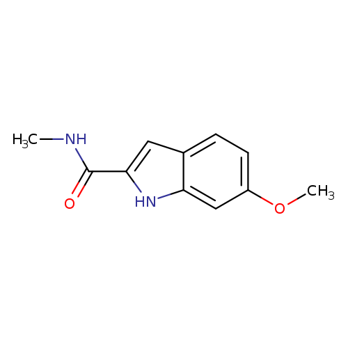 6-methoxy-N-methyl-1H-indole-2-carboxamide
