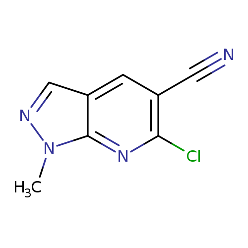 6-Chloro-1-methyl-1H-pyrazolo[3,4-b]pyridine-5-carbonitrile