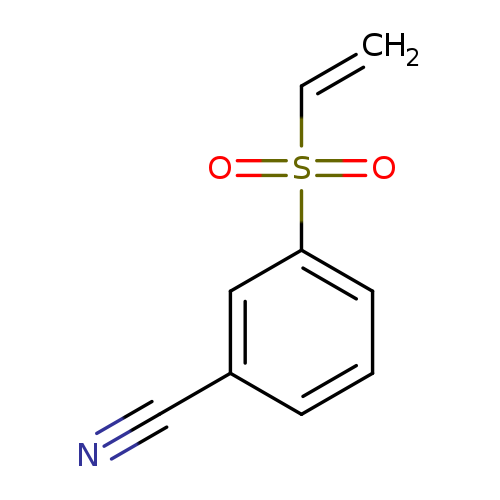 3-(ethenesulfonyl)benzonitrile