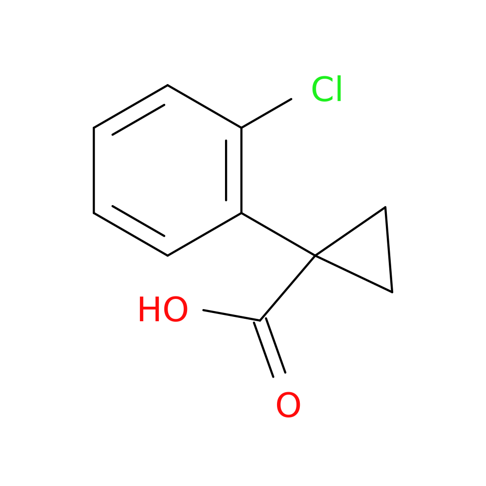 1-(2-Chlorophenyl)cyclopropanecarboxylic acid
