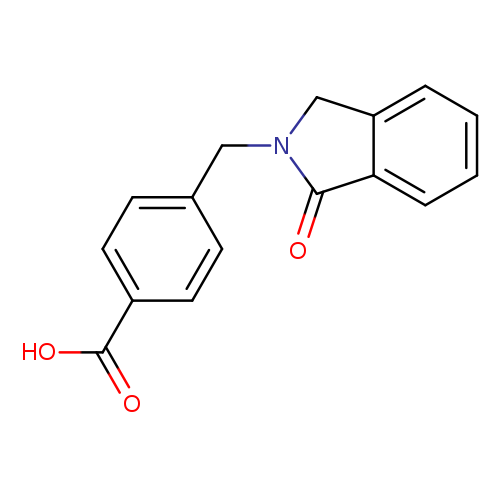4-[(1,3-Dihydro-1-oxo-2h-isoindol-2-yl)methyl]benzoic acid