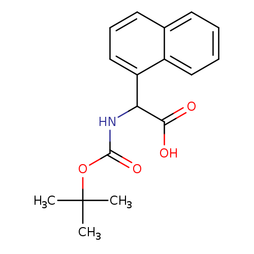 2-((tert-Butoxycarbonyl)amino)-2-(naphthalen-1-yl)acetic acid