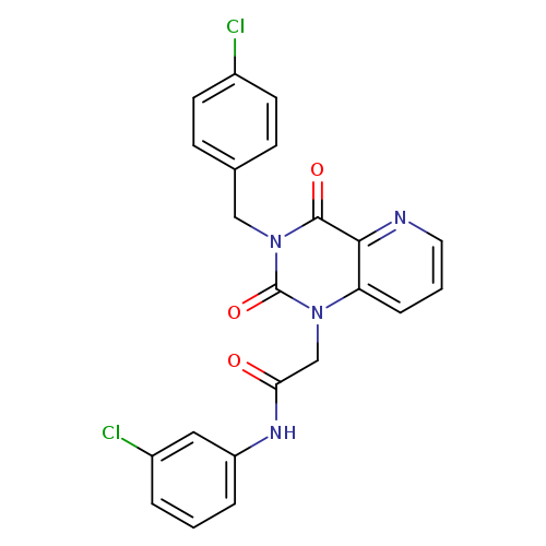 N-(3-chlorophenyl)-2-{3-[(4-chlorophenyl)methyl]-2,4-dioxo-1H,2H,3H,4H-pyrido[3,2-d]pyrimidin-1-yl}acetamide