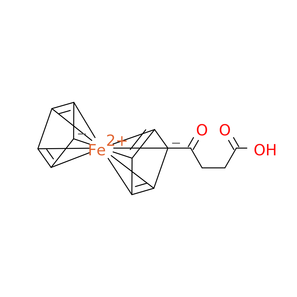 (3-Carboxy-1-oxopropyl)ferrocene