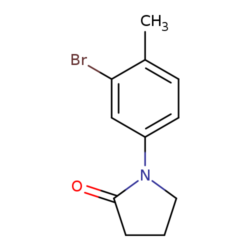 1-(3-Bromo-4-methylphenyl)pyrrolidin-2-one