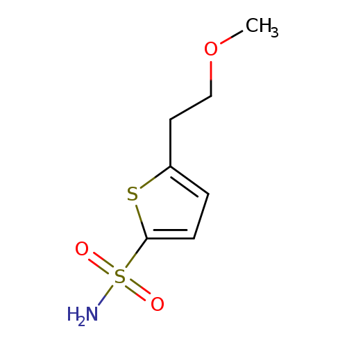 5-(2-methoxyethyl)thiophene-2-sulfonamide