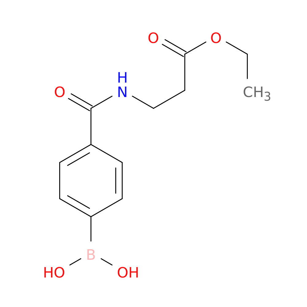 Ethyl 3-(4-boronobenzamido)propionate