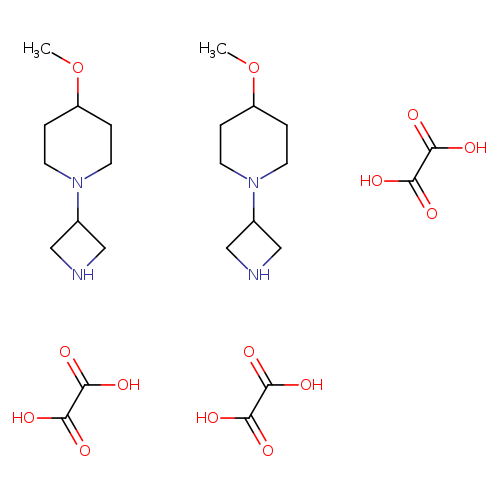 1-(azetidin-3-yl)-4-methoxypiperidine sesquioxalate