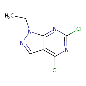 4,6-Dichloro-1-ethyl-1H-pyrazolo[3,4-d]pyrimidine