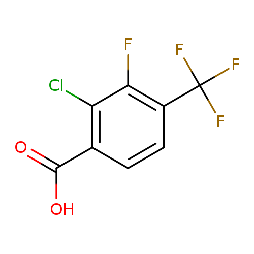 2-CHLORO-3-FLUORO-4-(TRIFLUOROMETHYL)BENZOIC ACID