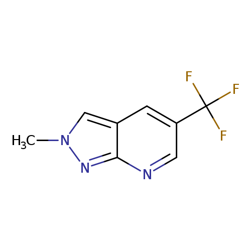 2-methyl-5-(trifluoromethyl)-2H-pyrazolo[3,4-b]pyridine