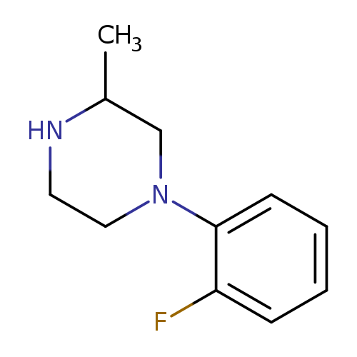 1-(2-fluorophenyl)-3-methylpiperazine