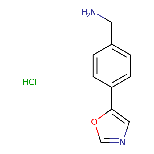 [4-(1,3-OXAZOL-5-YL)PHENYL]METHANAMINE HYDROCHLORIDE