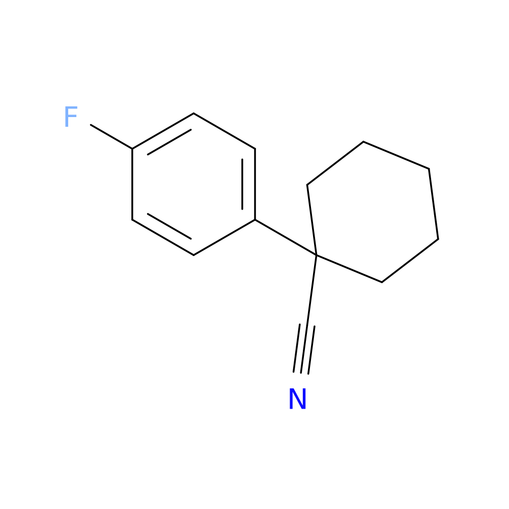 1-(4-Fluorophenyl)cyclohexanecarbonitrile