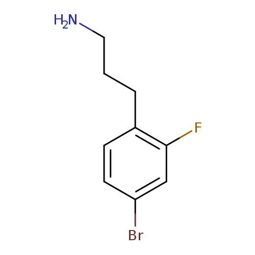 3-(4-bromo-2-fluorophenyl)propan-1-amine