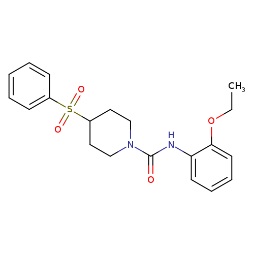 4-(benzenesulfonyl)-N-(2-ethoxyphenyl)piperidine-1-carboxamide