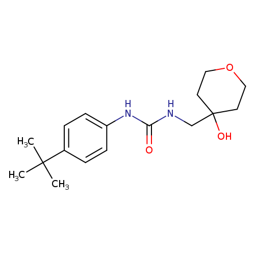 1-(4-tert-butylphenyl)-3-[(4-hydroxyoxan-4-yl)methyl]urea