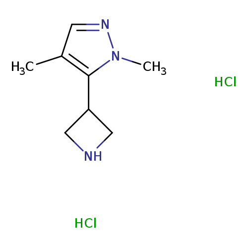 5-(azetidin-3-yl)-1,4-dimethyl-1H-pyrazole dihydrochloride