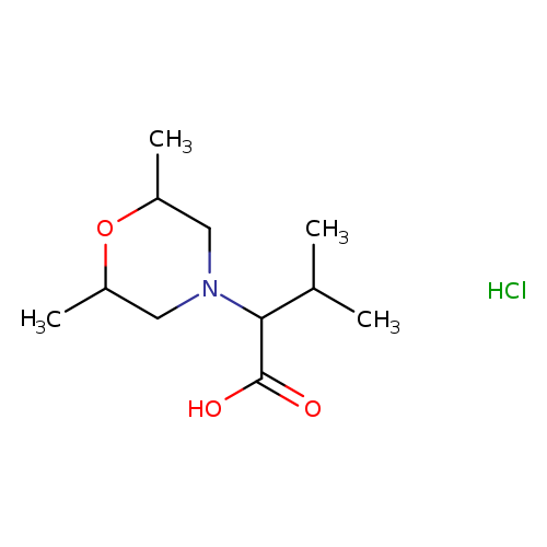 2-(2,6-dimethylmorpholin-4-yl)-3-methylbutanoic acid hydrochloride