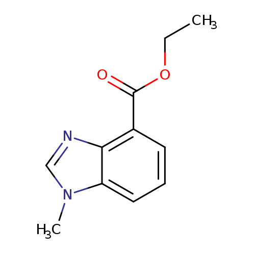 1H-Benzimidazole-4-carboxylic acid, 1-methyl-, ethyl ester