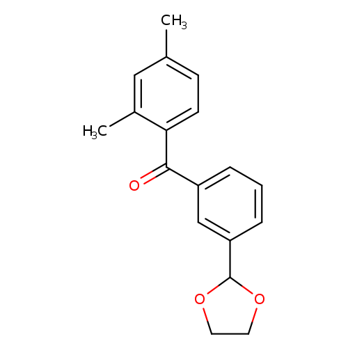 2,4-Dimethyl-3'-(1,3-dioxolan-2-yl)benzophenone