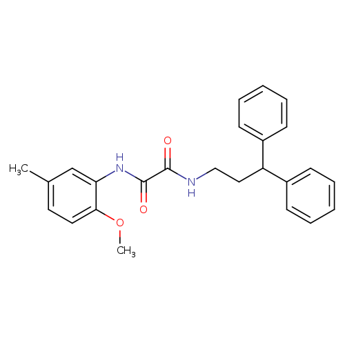 N'-(3,3-diphenylpropyl)-N-(2-methoxy-5-methylphenyl)ethanediamide
