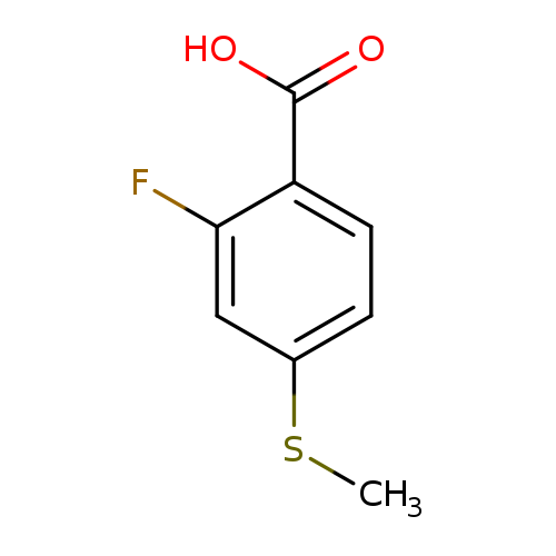 2-Fluoro-4-(methylthio)benzoic acid