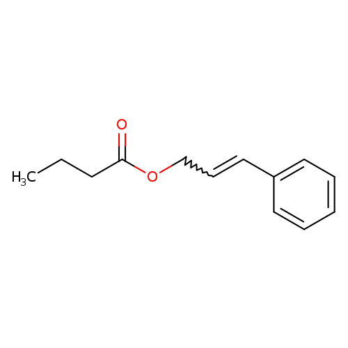 butanoic acid 3-phenyl-2-propenyl ester