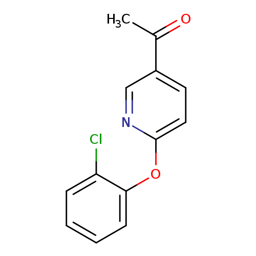 1-(6-(2-chlorophenoxy)pyridin-3-yl)ethanone