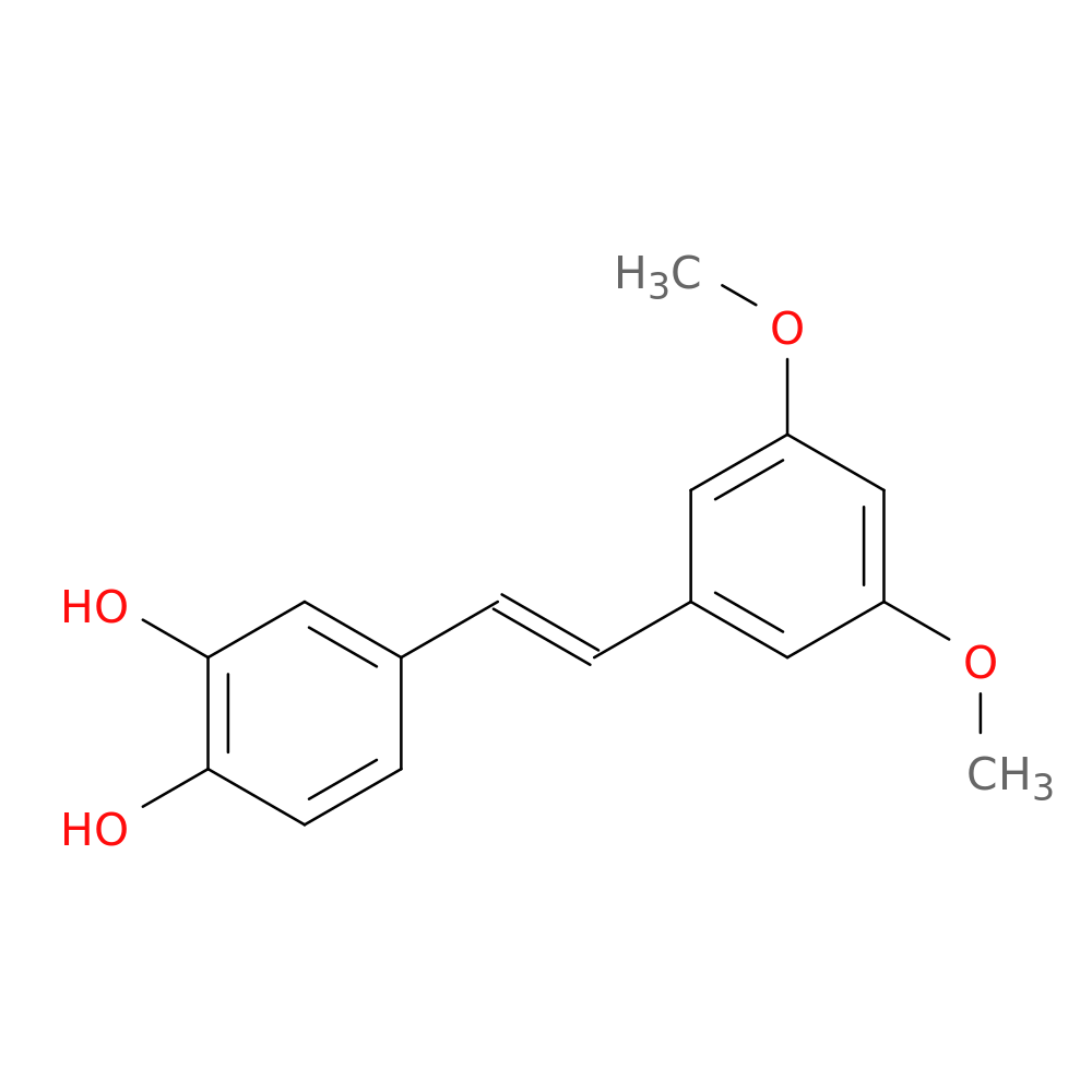4-[(1E)-2-(3,5-Dimethoxyphenyl)vinyl]benzene-1,2-diol