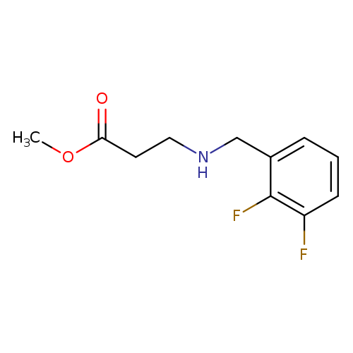 methyl 3-{[(2,3-difluorophenyl)methyl]amino}propanoate