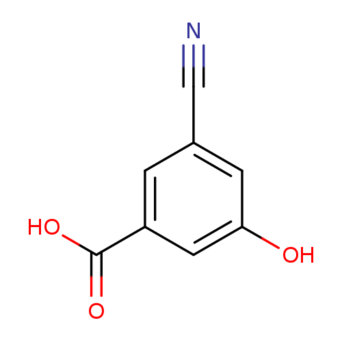Benzoic acid, 3-cyano-5-hydroxy-