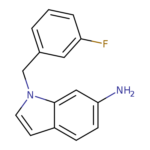 1-(3-Fluorobenzyl)-1H-indol-6-amine