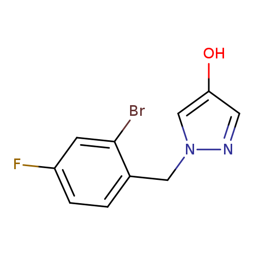 1-(2-Bromo-4-fluoro-benzyl)-1h-pyrazol-4-ol