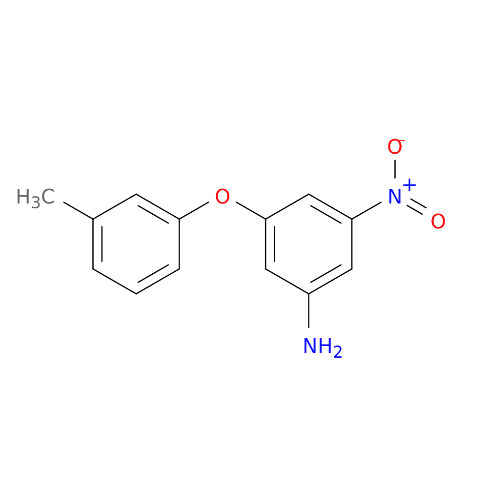 3-Nitro-5-(m-tolyloxy)aniline