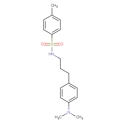 N-{3-[4-(dimethylamino)phenyl]propyl}-4-methylbenzene-1-sulfonamide