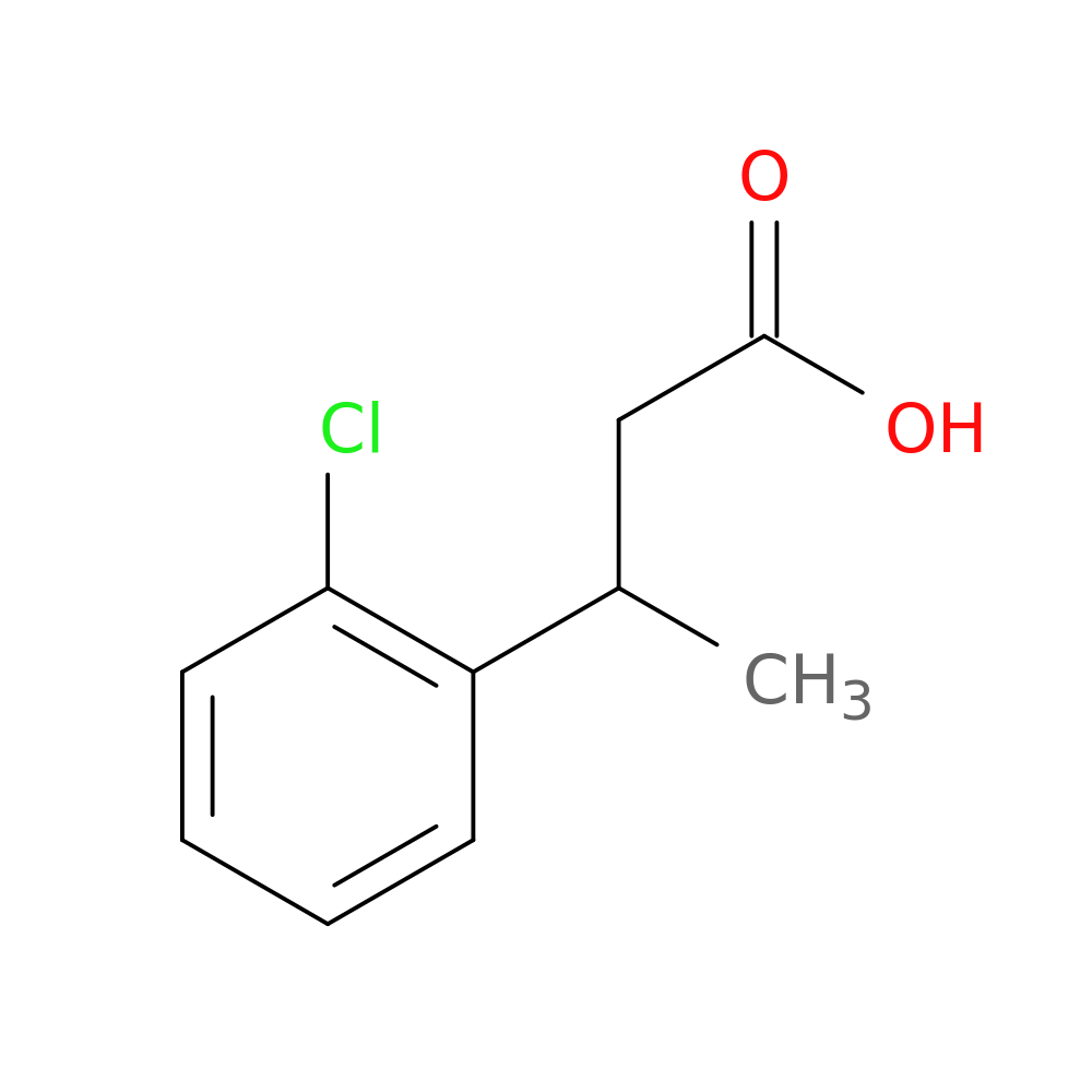3-(2-Chlorophenyl)butanoic acid