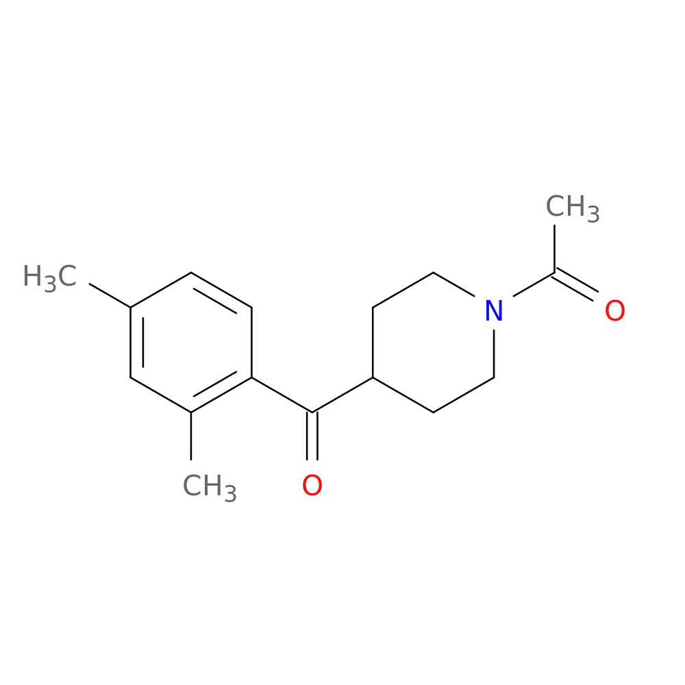 1-[4-(2,4-Dimethylbenzoyl)piperidin-1-yl]ethan-1-one