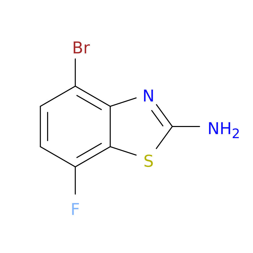 4-Bromo-7-fluorobenzo[d]thiazol-2-amine